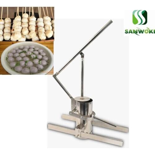 Make pork vegetables ball machine Fried balls machine meatball machine beef ball forming machine Shrimp ball fish ball maker