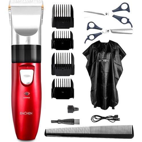 ENCHEN Hair Trimmer Electric Hair Cutter Home USB Fast Charging Hair Clipper Cordless Rechargeable Ceramic Cutting Head LowNoise