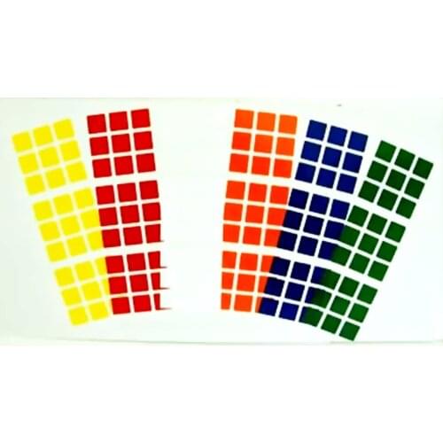 Lot of 3 set 3x3x3 for 5.5cm Magic cube PVC Replace Stickers Birthday Party Favors Pinata Bag Filler Loot Gag