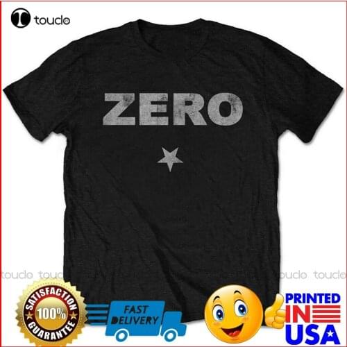 New The Smashing Pumpkins 'Zero Distressed' T-Shirt Unisex Size M-4Xl Cotton T Shirt Tee