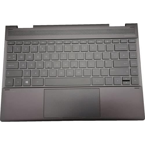 New and Original For HP X360 13-AE TPN-Q199 Laptop Palmrest with US Backlit Keyboard L02535-001