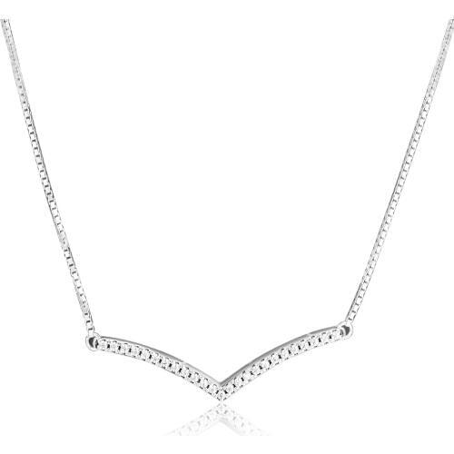 Pendant Necklaces & Pendants Shimmering Wish Necklace 925 STERLING SILVER JEWELRY choker joyas de plata 925 Women Men Gift