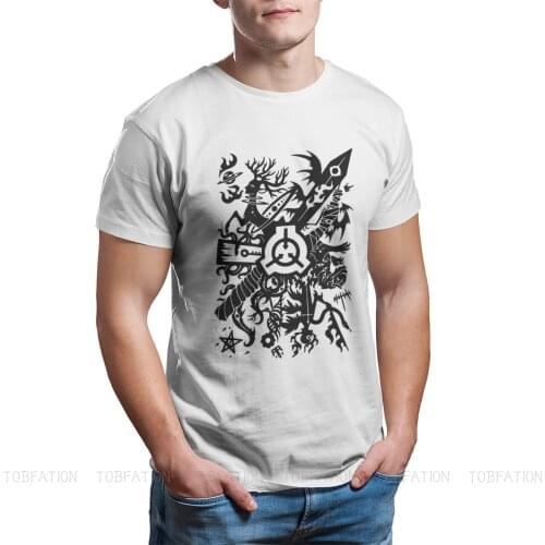 SCP Foundation Fictional Organization Fabric TShirt Cool Classic T Shirt Homme Men Tee Shirt Printing Big Sale