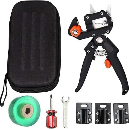 Garden Grafting Pruner Grafting Set Kit Farming Fruit Tree Pruning Shears Scissor Vaccination Plant Fruit Tree Cutting Machine
