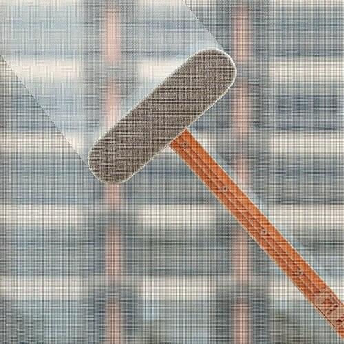 Long Handle Free Removable Washable Window Shade Household Window Net Cleaning Brush For Washing Windows Outside House Cleaning