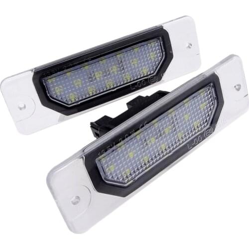 1pair for Infiniti Fx35 Fx45 Q45 I30 I35 Q70 Nissan Fuga Cefiro Car License Plate Light No Error LED Number License Plate Lamp