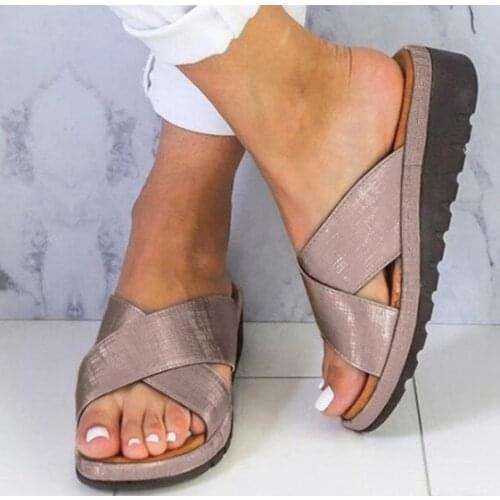 Women Summer Slippers Casual Ladies Sandals Platform Non-slip Female Shoes Soft Wedge Outdoor Women Slippers Dropshipping Shoes