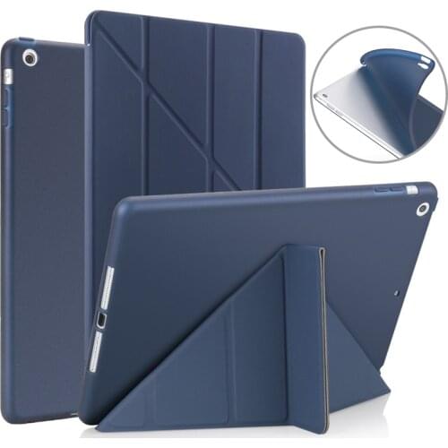 For Ipad10.2 2020 2019 Smart Case Stand Thin PU Leather Cover Soft Case For ipad 8th A2270/A2428/A2429/A2430 Auto Sleep/Wake up