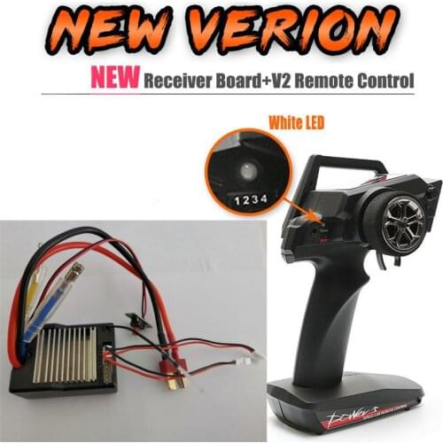 Wltoys 12429 1/12 RC Car Spare parts Receiver 12429-1151 / Remote controller 12429-1176 (12428-0056)