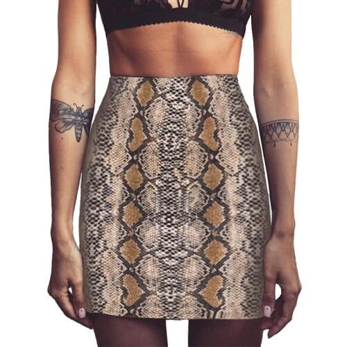 Women Summer Sexy Elastic High Waist Skirt Pastel Short Pencil Skirt Slim Package Hip Mini Serpentine Skirt