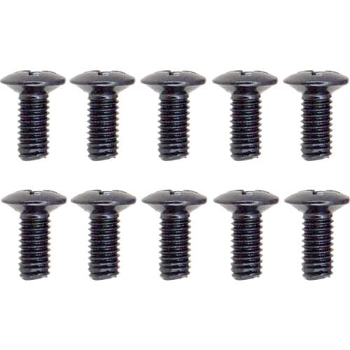 10 Pieces 3/5 Way Guitar Switch Nuts Guitar Pickup Frame Fixing Screws for ST Electric Guitar Parts