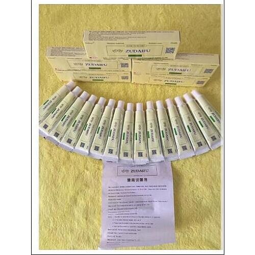 15PCS ZUDAIFU +GIFT Natural Skin Creams Eczema Ointments Psoriasis Eczema Allergic Neurodermatitis Ointmen ( Without Retail Box)