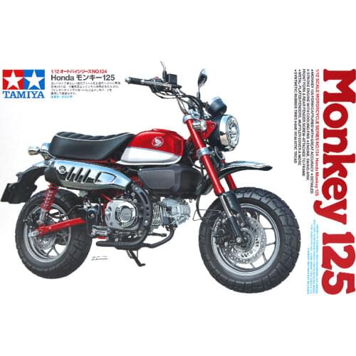 14134 HONDA MONKEY 125 motorcycle Tamiya 1/12 plastic model kit