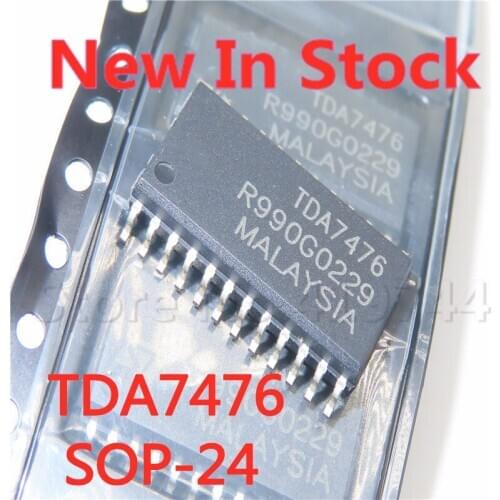 5PCS/LOT TDA7476 SOP-24 SMD Automotive Computer Board Driver Chip Integrated IC NEW In Stock