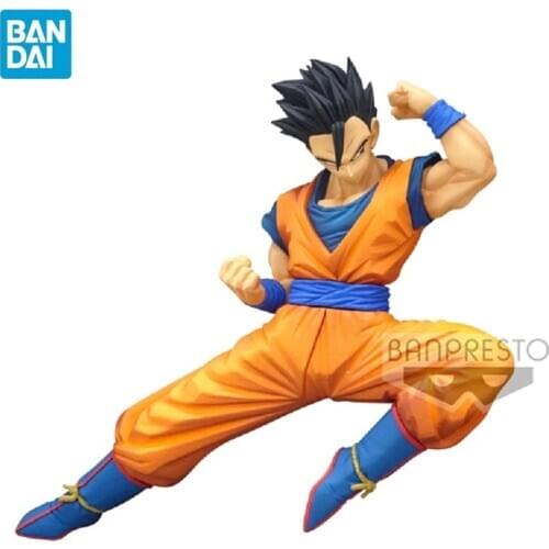 BANDAI Dragon Ball Z Super Saiyan Son Gohan Action PVC Collection Model Toy Anime Figure Toys For Kids