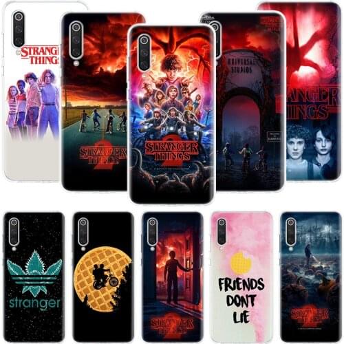 Stranger Things Poster TV Phone Case For Xiaomi Mi Note 10 11 9 8 10T 9T CC9 A1 A2 A3 5X 6X Pocophone F1 X3 F2 Pro Lite Coque Co