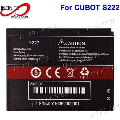 For CUBOT S222 Battery 2350mAh Batterie Bateria Accumulator High Quality