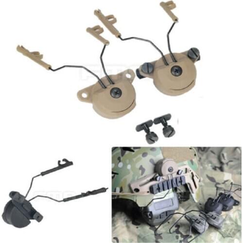 FMA EX Headset & Helmet Rail Adapter Set Gen 1 For use in Comtac I/II Headphones