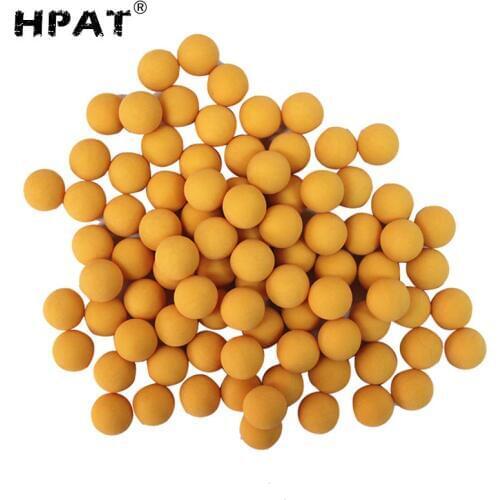 SPUNKY 200 pcs/bag 0.43'' Paintball Training Reball Rubber Balls