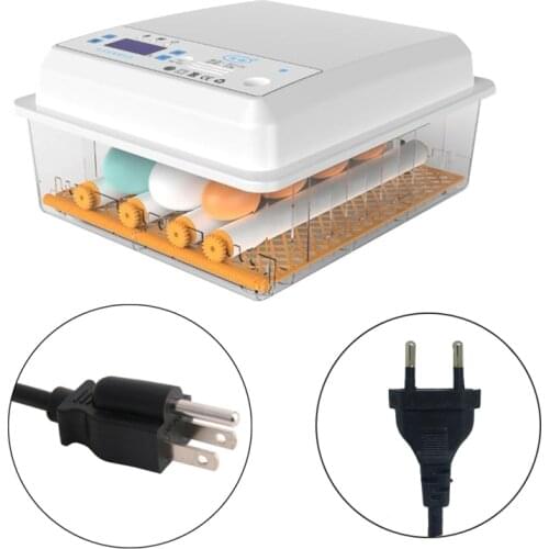 220V Eggs Incubator Brooder Bird Quail Chick Hatchery Poultry Hatcher Turner Automatic Farm Incubation Tools
