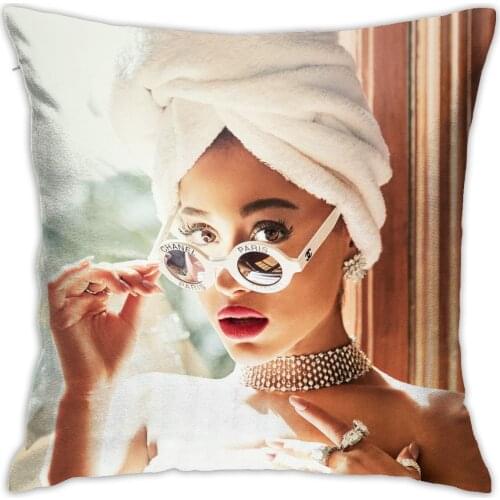 Ariana Grande Pillow Cover Home Cushio Cover Singer, actor 45*45cm Decoratives Cushions For Sofa Seater Covers Car Pillow Case