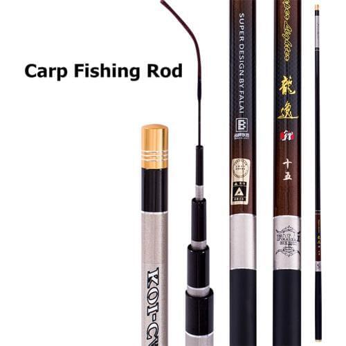 New High Carbon Material SuperHard Fishing Rod 3.6-6.3M Telescopic Rod Sea fishing Rod Taiwan Fishing Rod For big carp Fish