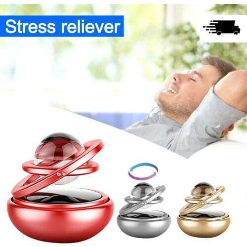 Solar Car Perfume Car Interior Decoration Supplies Perfume Diffuser Suspended Rotating Ornaments Aromatherapy Air Freshener