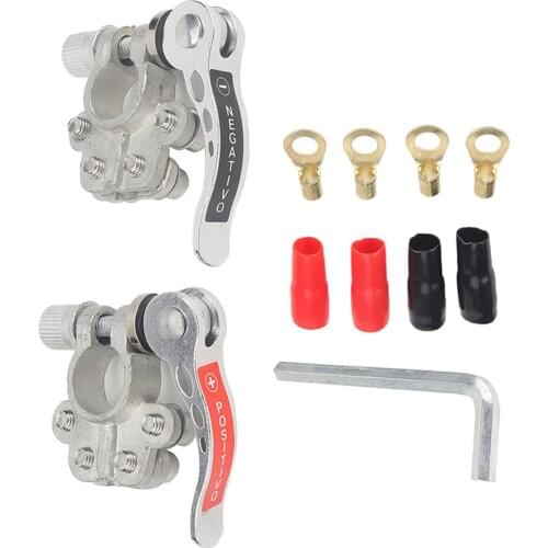 Boat Car Tractor Truck Battery Terminal Connector Adjust Disconnect Toolless