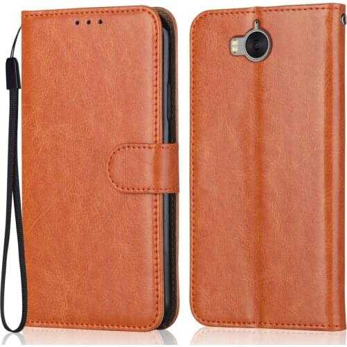 Folio Luxury Leather Case for On On Huawei Honor Play 6 Wallet Stand Flip Case Phone Bag