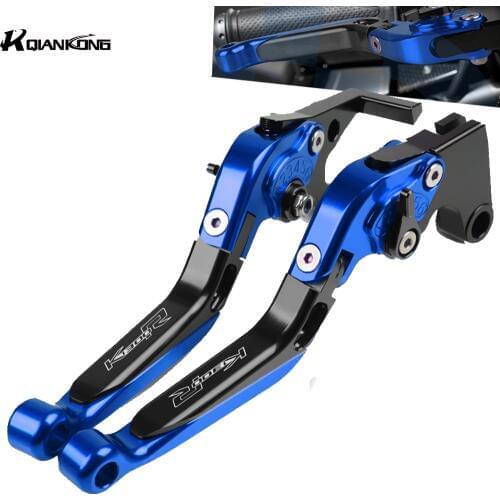 With logo Motorcycle AccessoriesCNC Adjustable Brake Clutch Levers Handle Handbar For BMW K1200R K 1200 R 2005 2006 2007 2008