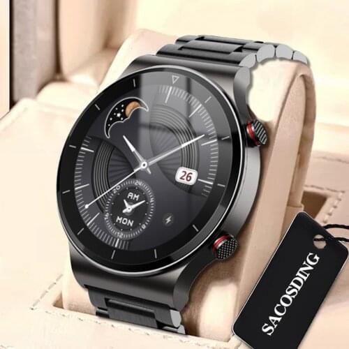 2021 Smart Watch Mens Watches Heart Rate Monitor Bluetooth Call TWS Headset Music Sport Smartwatch For Samsung Huawei GT 2 Clock