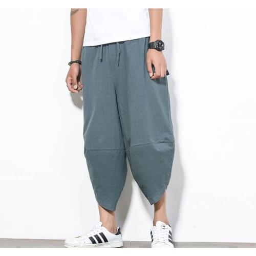 SQLYZAWN Mens Harem Pants