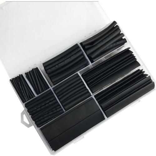 385pcs heat shrinking tube 2:1 Shrinkage ratio
