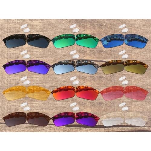 Vonxyz 20+ Color Choices Polarized Replacement Lenses & Nose Pads for-Oakley Carbon Blade OO9174 Frame