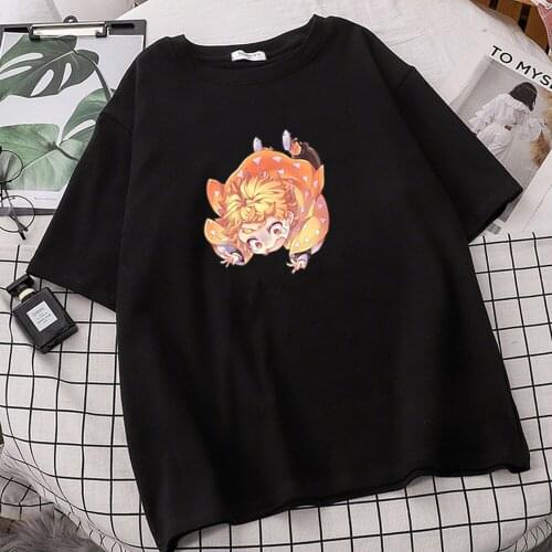 Women Demon Slayer T Shirts Giyu Tomioka Kimetsu No Yaiba Brands T-shirt High Quality Design TShirts Camisetas Short Sleeve Tee