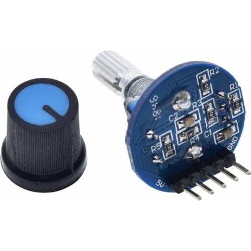 1PCS EC11 Rotary Encoder Module With Potentiometer Knob Cap