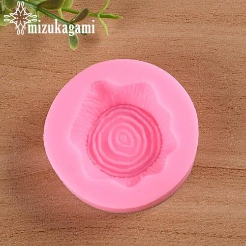 1pcs UV Resin Jewelry Liquid Silicone Mold Stump Shape Resin Molds For DIY Cake Chocolates Bake Tool Making Seek Jewelry