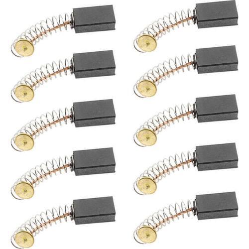 10pcs Electric Mini Carbon Brushes Replacement For Generic Electric Motor Mayitr Power Tool Part Accessories 14mm*8mm*5mm