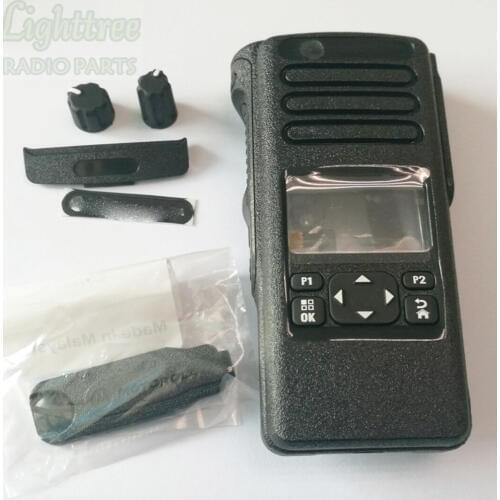 2SetsX Top Housing With Speaker And Flexible For DP4000 XIR P8620 Casing Repair Parts