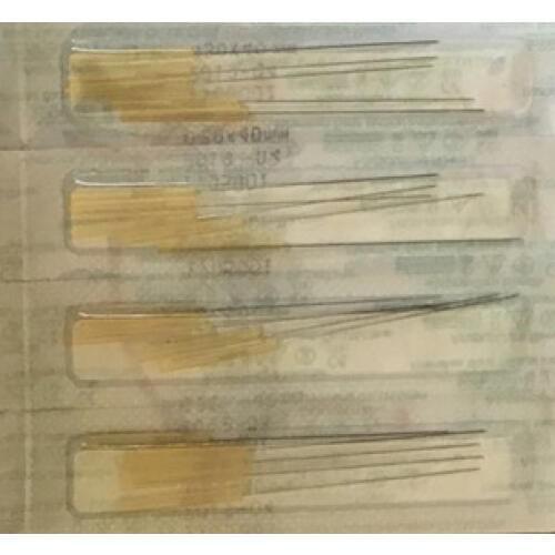 500pcs Disposable Color Plastic Handle Beauty Acupuncture Needle Medical Moxibustion Care Tool Knife Meridian Cone Hot Sale