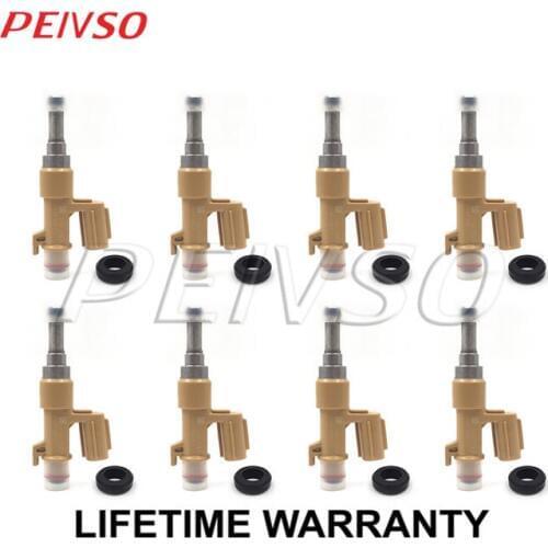 8x 23250-0S020 23209-39165 fuel injector for LEXUS EU GX460 4.6L 1UR 2009 LX570 5.7L 3UR 2007~2012