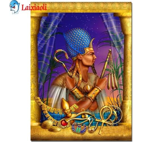 Egyptian Pharaoh,5D,diy,Diamond Painting abstract,egypt art,Cross Stitch,Full,Diamond Embroidery,3d Diamond mosaic ,home decor