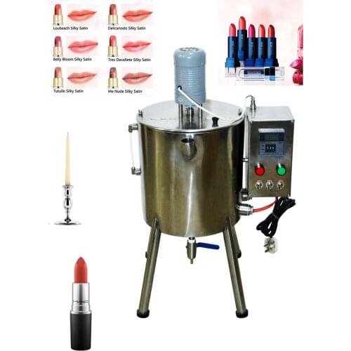 Automatic Lipstick Filler Heat Stirred Tank Candle cream liquid filling Machine