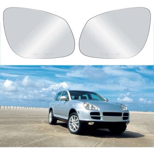 Car Glass Heated Rearview Mirror Side Wing Mirror Suitable for Cayenne 2003 2004 2005 2006