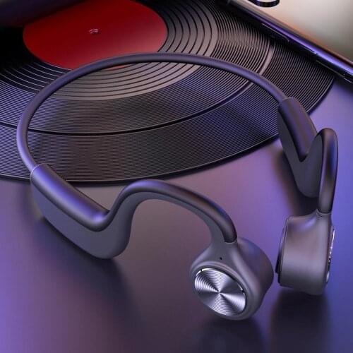 Air Bone Conduction Headphones Open-Ear Wireless Bluetooth 5.0 IP55 Sweatproof Surround Sound Earphones Sports Headsets