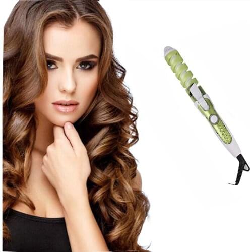 Anti-scald Curl Electric Ceramic Hair Curler Hair Rollers Curling Iron Wand PTC Heating Element Fast Heating Long Life