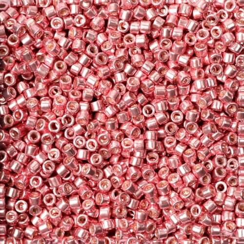 FAIRYWOO 3 Grams/Bag Miyuki Bead DB435 Rose Golden Bead Jewellery Delica Seedbead 11/0 DIY Beads For Jewelry Making Dropshipping