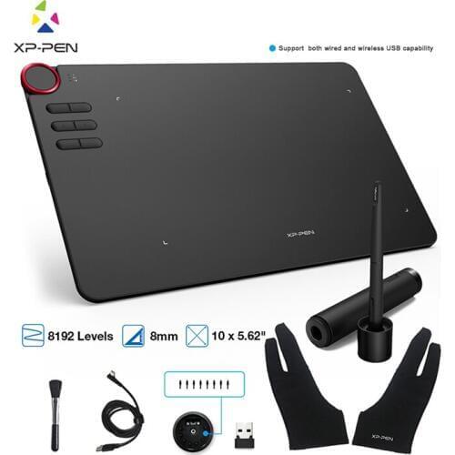 XP-Pen Deco 03 2.4G Wireless Digital Graphics Drawing Tablet 8192 level with Battery-Free Passive Stylus and 6 Shortcut keys