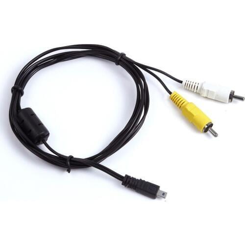 AV A/V Audio Video TV Cable Cord For Sony Cybershot CAMERA DSC-H200 S DSC-H300 B