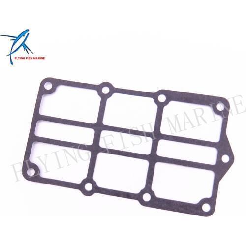 Boat Motor 66T-41114-A0 Exhaust Outer Cover Gasket for Yamaha 2-Stroke 40HP 40X E40X Outboard Engine